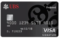 The UBS Preferred Visa Signature credit card
